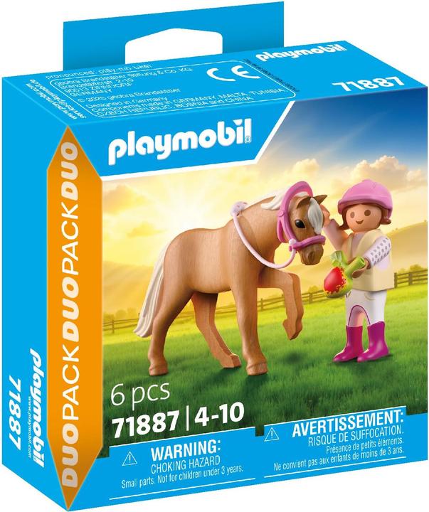 Actual product image Playmobil 71887 DuoPack Mädchen mit Pony (71887)