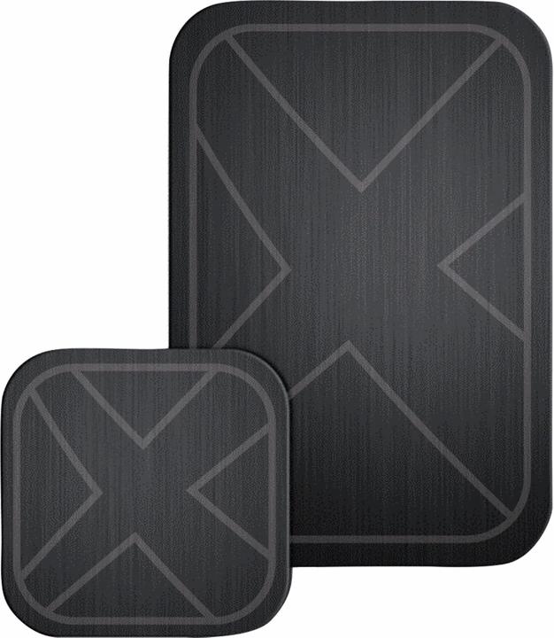 Xlayer magfix metal plates 2 pack black