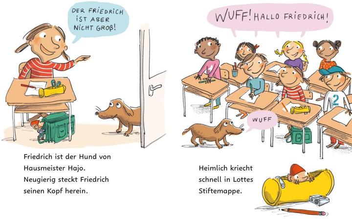 Produktbild Der kleine Herr Heimlich in der Schule (Deutsch, Anke Loose, Ariane Camus, 2024)