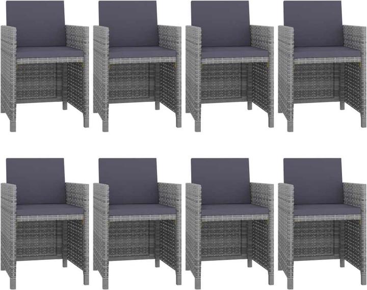 Produktbild vidaXL Gartenmöbel-Set (109 x 109 x 74 cm)