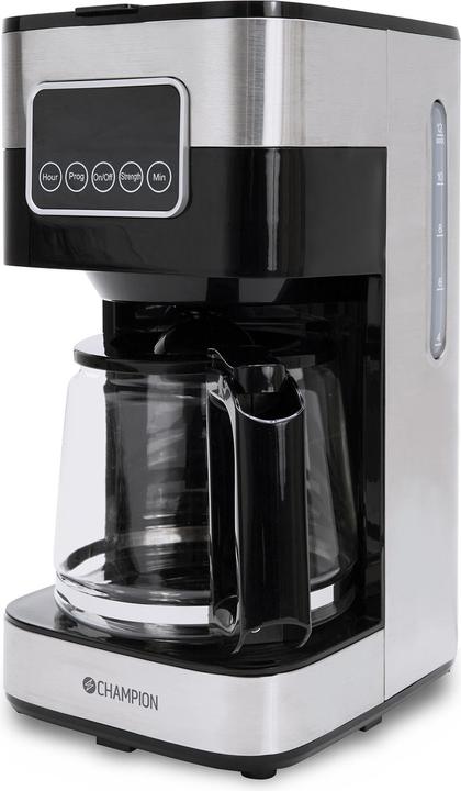 Champion Kaffeemaschine Digital 12 Tassen/1,5 l KB400 Edelstahl