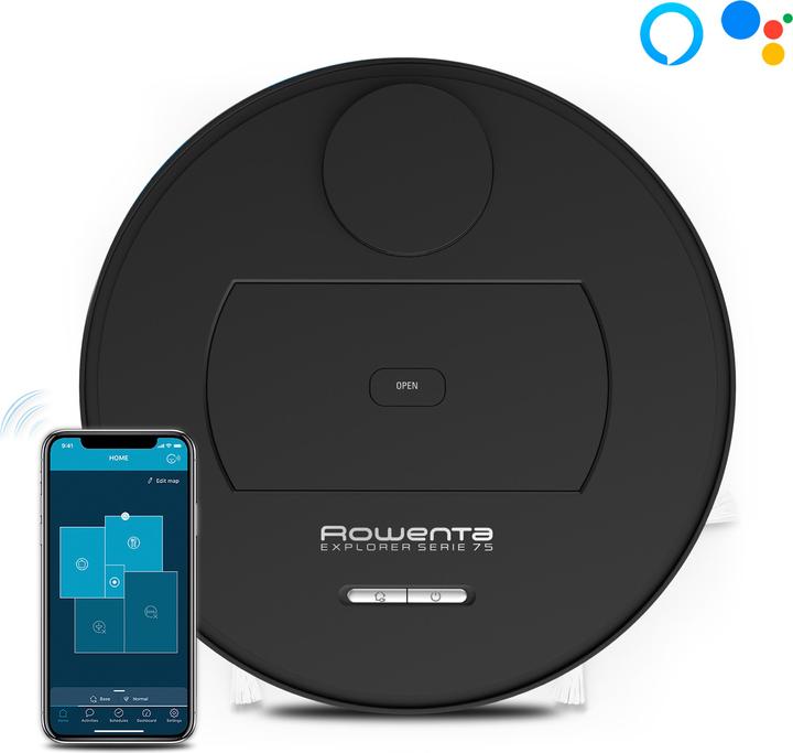 Produktbild Rowenta Staubsauger (2700 Pa, Wischpads (rotierend))