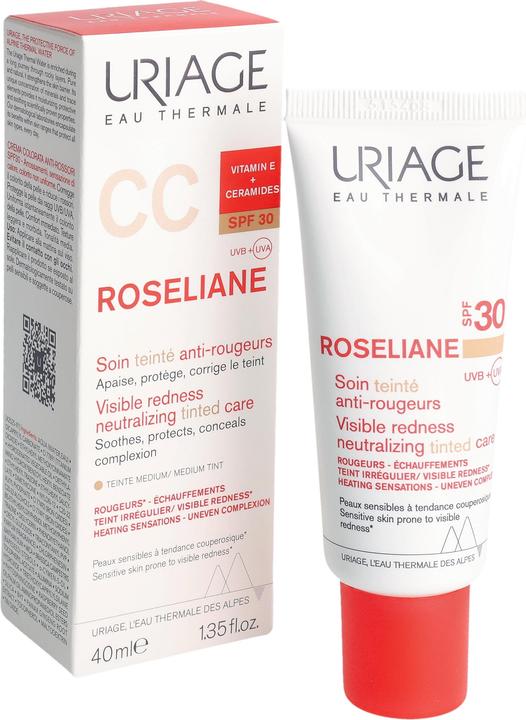 Produktbild Uriage Roséliane CC Creme LSF30 Creme (Medium Tint, 40 ml)