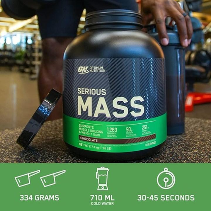 Actual product image Optimum Nutrition Serious Mass (Chocolate, 1 x, 5450 g)