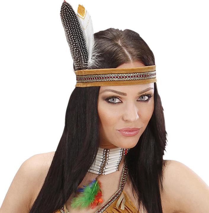 Produktbild Widmann Indianerfedern Set