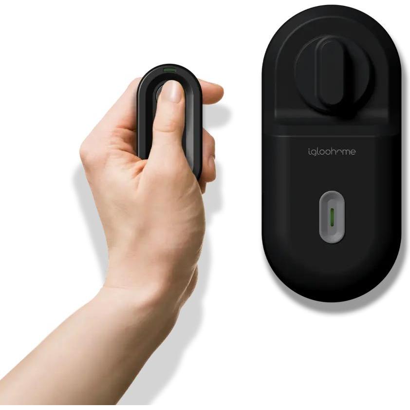 Igloohome Retrofit Lock - keyless smart lock, Notebook Security, Schwarz