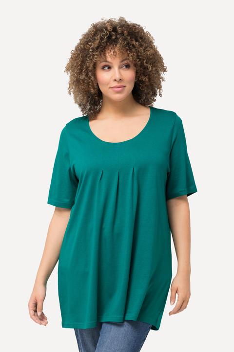 Actual product image Ulla Popken Essential Front Pleat Tee (42, 44)