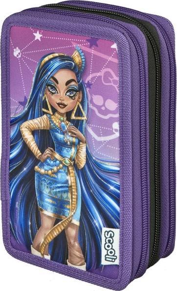 Actual product image Undercover Monster High - Federmäppchen mit 3 Fächern - 30-teilig