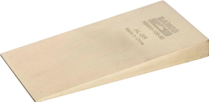 Produktbild Bahco Funkenfreier Keil aus Aluminiumbronze, 50 x 180 mm