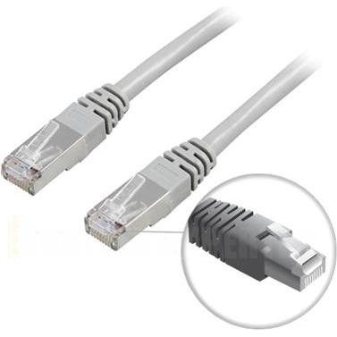 Thumbnail - Deltaco U/UTP Cat6 patchkabel 5m, grå (U/FTP, CAT6, 5 m), Netzwerkkabel