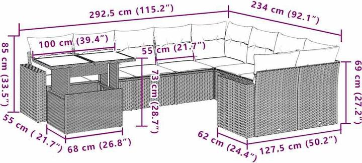 Produktbild vidaXL Keegan