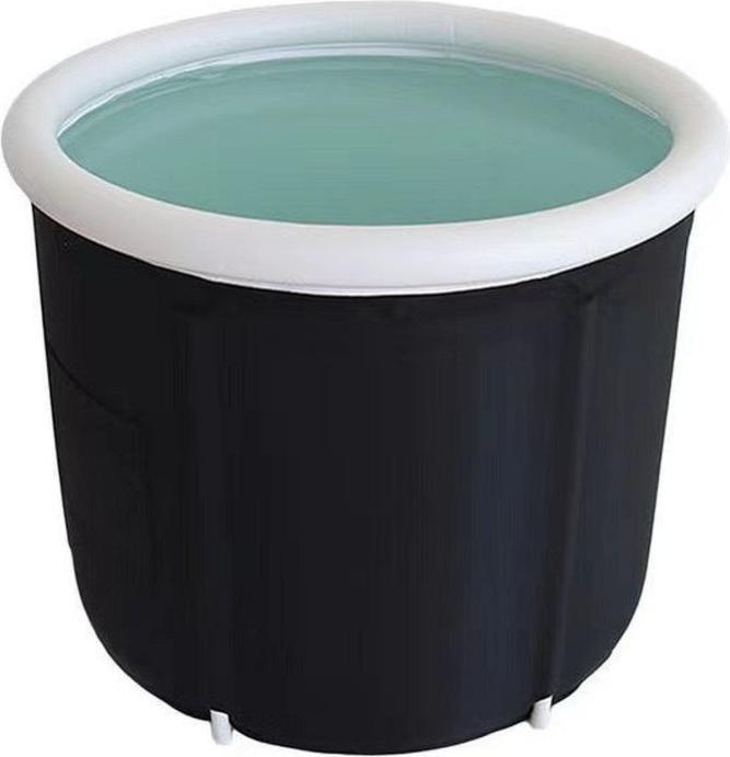 Produktbild Consumer electronics OEM Foldable portable inflatable bathtub 80 x 79 cm black (80 cm, 79 cm)