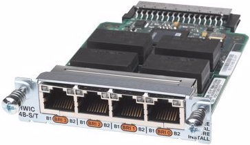Produktbild Cisco High-Speed 4-Port ISDN BRI S/T - Sprach- / Faxmodul (RJ45)