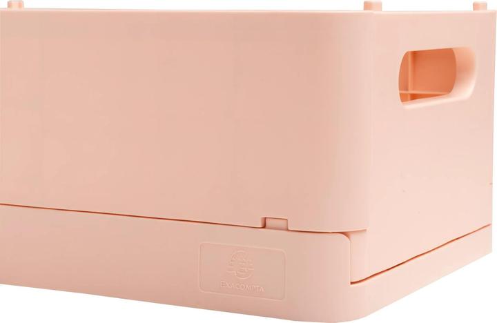 Actual product image Exacompta Boîte pliable The Smart Case midi Skandi - Nude (19 cm, 1x)