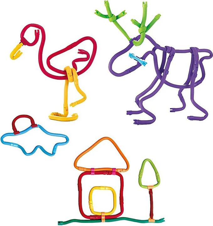 Image du produit Clics Bâtons de construction flexibles Spaghetteez 3D Art
