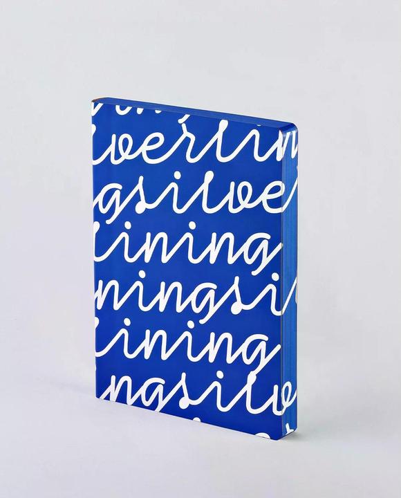 Actual product image Nuuna Graphic L, Silver Lining (22 x 16.5 cm, Dotted, Soft cover)