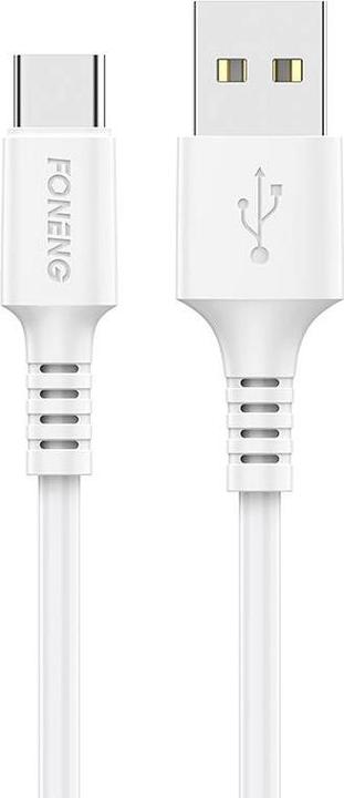Foneng Cavo da USB a USB C, x85 3A Quick Charge, 1m (bianco) (1 m)