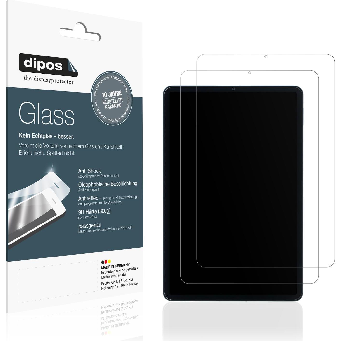 Dipos Displayschutz Anti-Shock (2 Stück, Xiaomi Pad 5), Tablet Schutzfolie