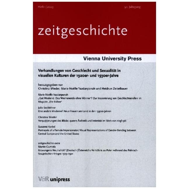 Verhandlungen von Geschlecht und Sexualität in visuellen Kulturen der 1920er- und 1930er-Jahre, Sachbücher von Marie-Noë...