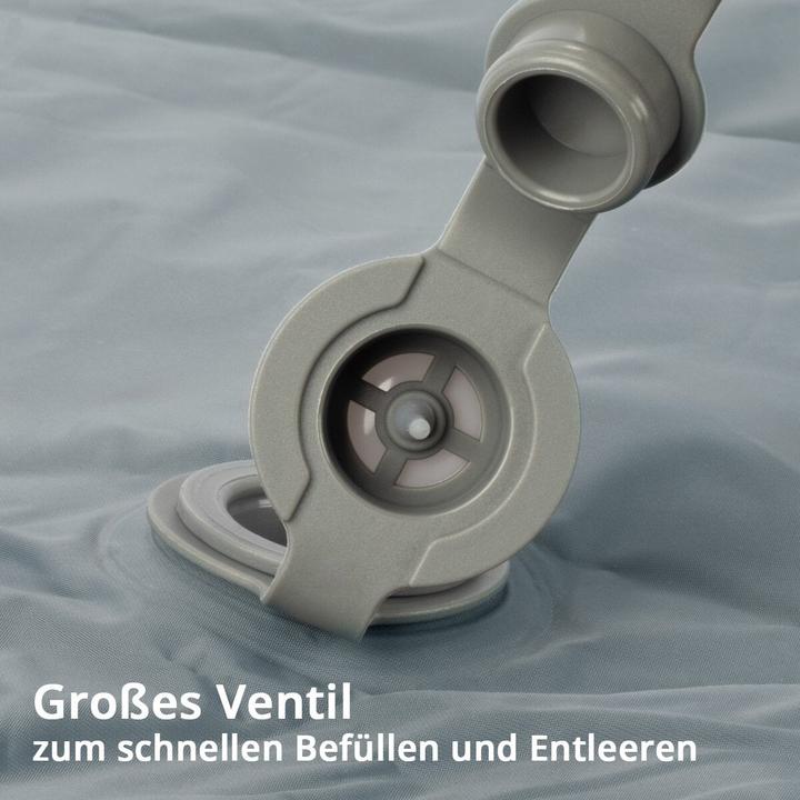 Actual product image Stahlwerk Air mattress LM-120 ST 190 x 120 cm Inflatable camping mattress