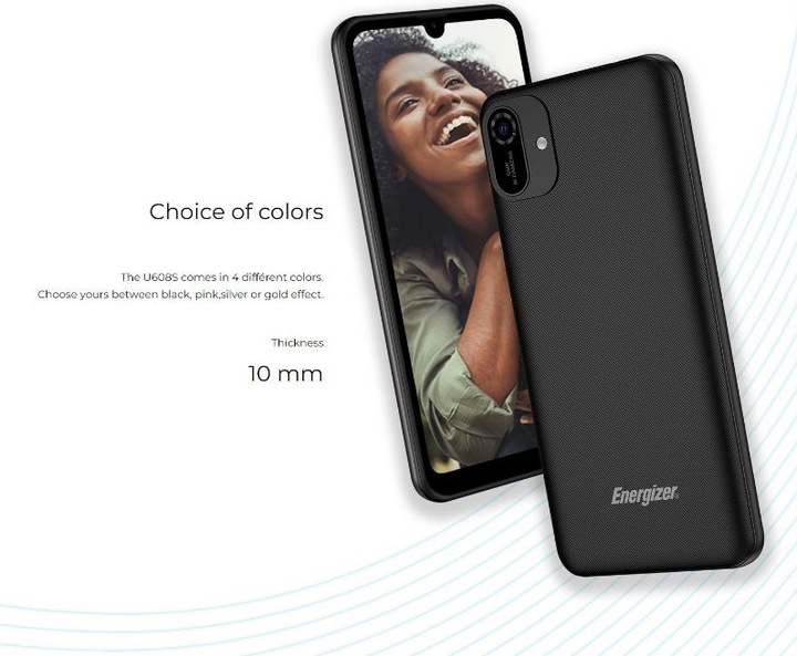 Actual product image Energizer Ultimate U608S Smartphone - Smartphone 2 GB RAM 32 GB 6.08 Inch 4G Dual Sim EU (Black) (32 GB, Black, 6.09", Dual SIM, 5 Mpx, 4G)