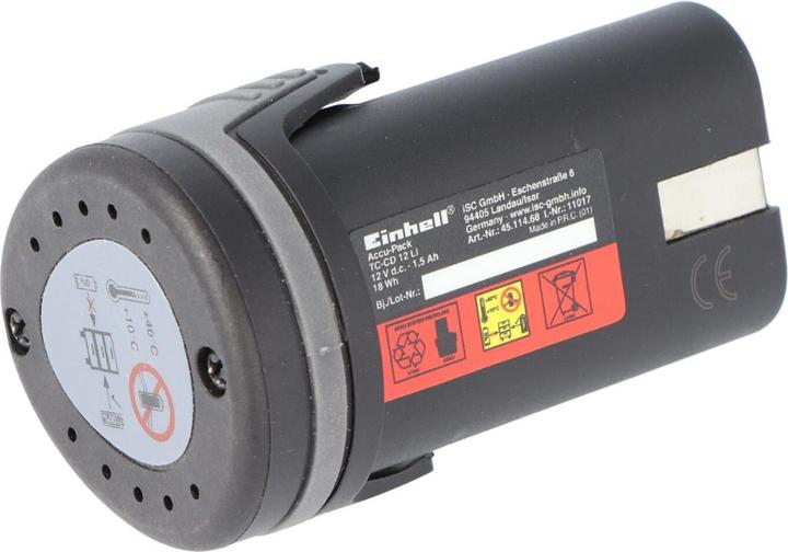 Immagine prodotto XCell Einhell 12V TC-CD 12 Li Accu-Pack 45.113.65 Ersatz-Akku 1,3Ah 4511365 oder 451146801805 (12 V)