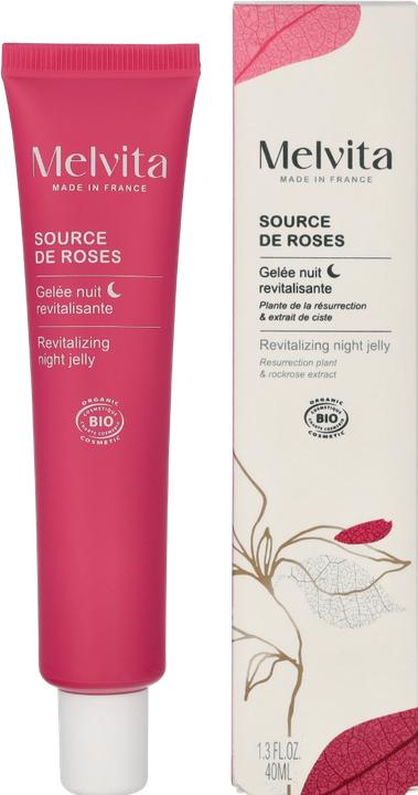 Immagine prodotto Melvita Source de Roses Gel Notte Rivitalizzante (40 ml, Crema notte)