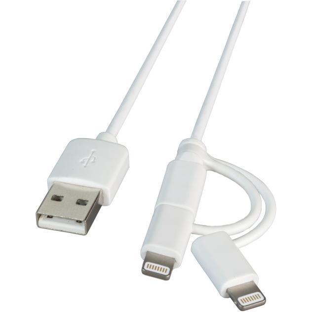 EFB Elektronik MFI USB2.0 Kabel Typ-A (2 m, USB 2.0), USB Kabel