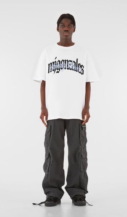 Actual product image Mjgonzales MJG Heavy Oversized Tee - Eternally Blessed Logo - 165557 (XS)