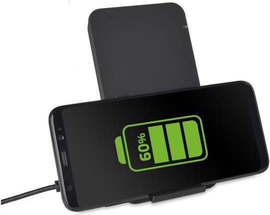 Actual product image Celly Wireless fast charger stand black
