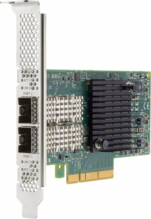 Actual product image HPE 548SFP+ - Network Adapter - PCIe 3.0 x8 - 10 Gigabit SFP+ x 2 (Ethernet)