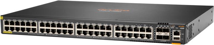 Actual product image HPE Aruba 6200F 48G Class4 PoE 4SFP+ 740W Switch (52 Ports)
