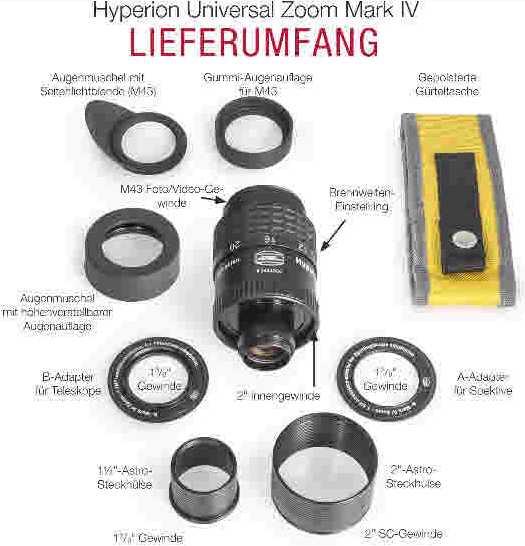 Immagine prodotto Baader Planetarium Hyperion Zoom 8-24mm MarkIV 68