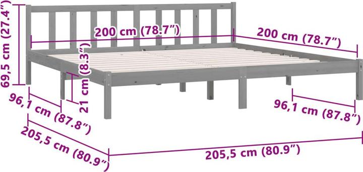 Actual product image VidaXL Tiziana (200 x 200 cm)