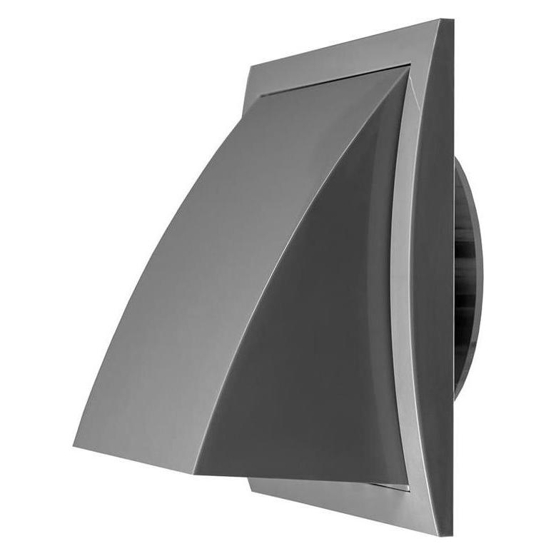 Europlast, Ventilatietechnologie, Vent. Rooster Pl. 148X153MM Ø100MM Grijs