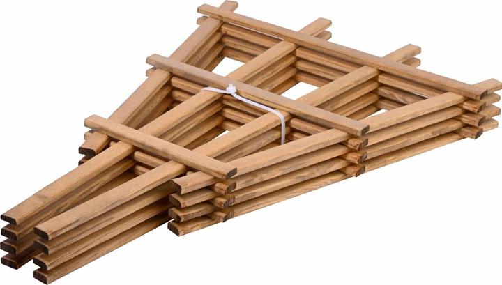 Immagine prodotto Dobar Ausilio per l'arrampicata con vaso di fiori in legno "Vieste", set di 4, taglia XL (59 cm, 1.40 cm)