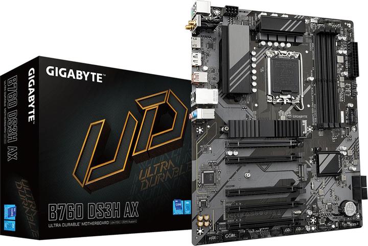 Produktbild Gigabyte B760 DS3H AX (LGA 1700, Intel B760 Express, ATX)
