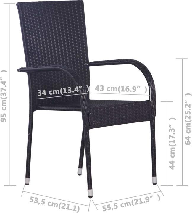 Produktbild vidaXL Gartenstuhl