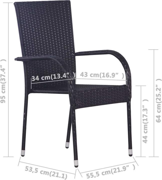 Produktbild vidaXL Gartenstuhl