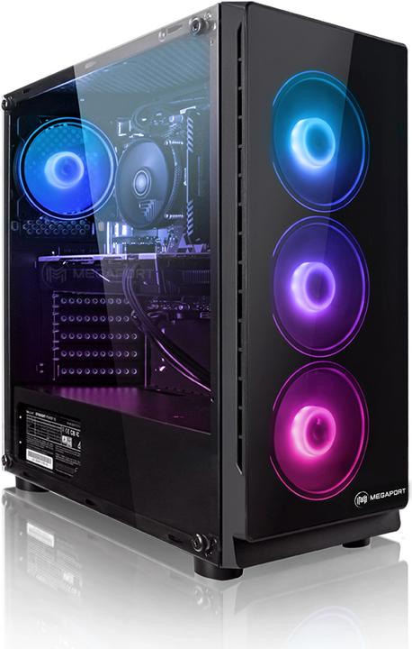 Megaport Gaming PC (AMD Ryzen 5 3600, 16 GB, 240 GB, GeForce GTX 1050 Ti)