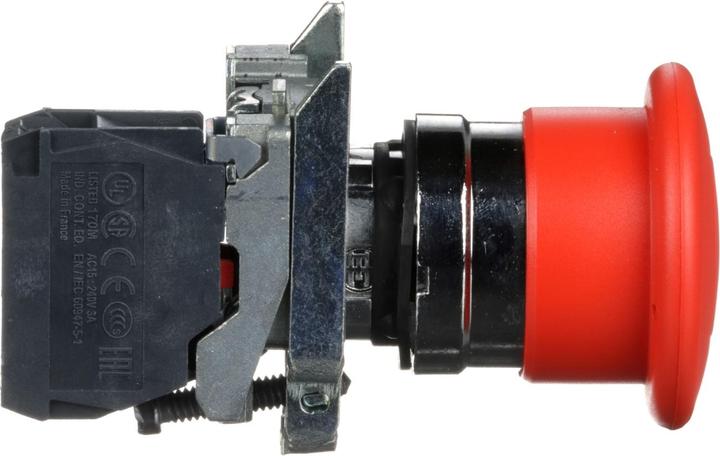 Produktbild Schneider Electric Emergency Stop 40mm Pull Release Red 1NC