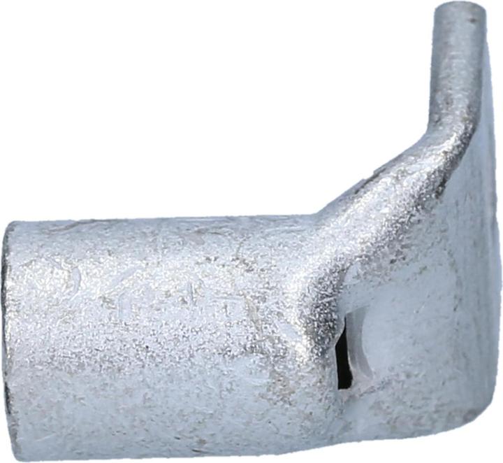 Produktbild Kalitec 100 Stück A10-L8 Rohrkabelschuh 90° gewinkelt 50mm² M8 unisoliert aus Kupfer verzinnt