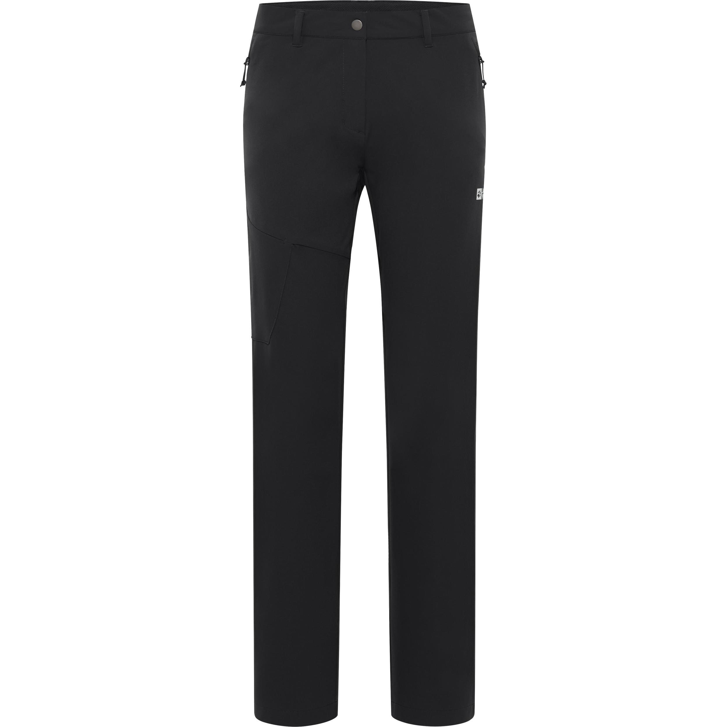 Jack Wolfskin, Damen, Outdoorhose, Pico Trail Pants W (42), Schwarz, 42