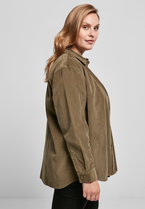 Immagine prodotto Urban Classics Camicia a maniche lunghe oversize in velluto a coste (S)