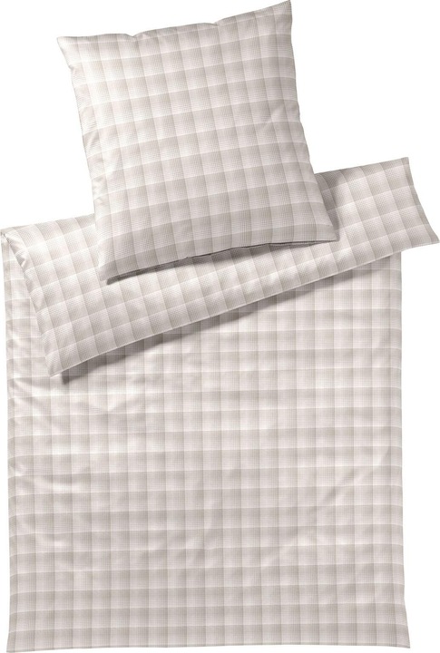 Joop! Living Soft checks (Bedding set, 155x220 cm + 80x80 cm)