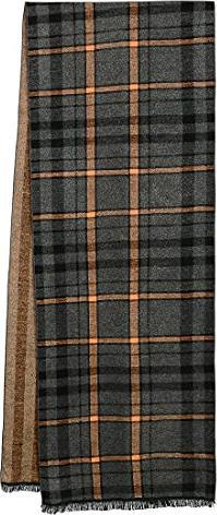 Immagine prodotto Only-Bags.Store Sciarpa Sciarpa invernale calda e morbida Sciarpa invernale a maglia Plaid Sciarpe lunghe Grigio