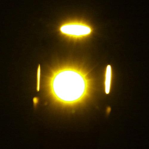 Immagine prodotto Hermex 2x T10 5 LED SMD Lampade di illuminazione per auto - Giallo XENON