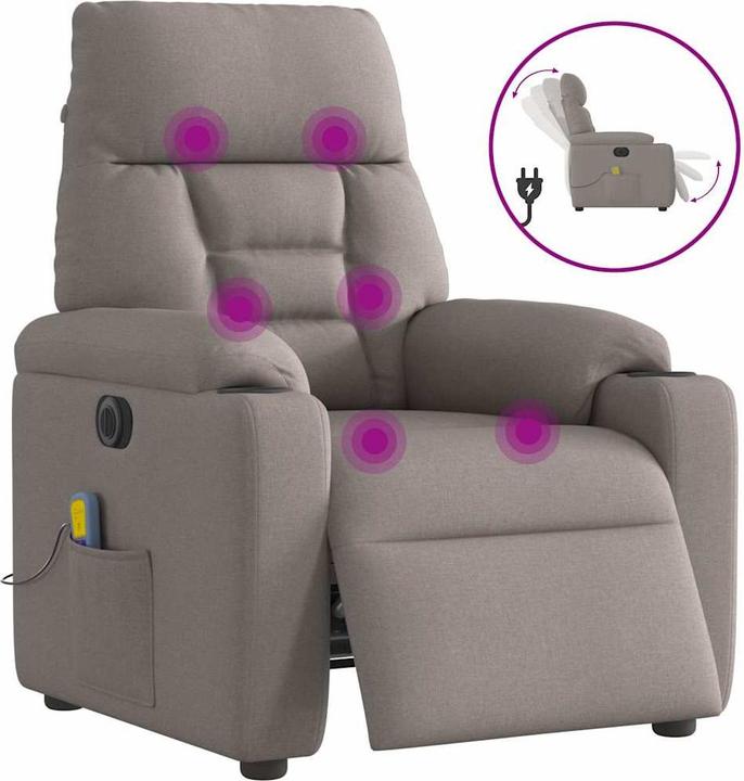 Image du produit vidaXL elektrischer Massagesessel