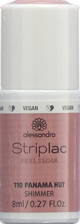 Image du produit Alessandro Striplac Peel or Soak (Chapeau de Panama, Vernis semi-permanent)
