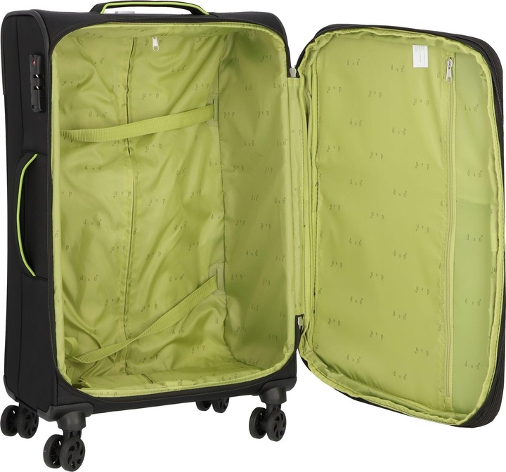 Produktbild D&N Travel Line 6704 - 3-teiliges Koffer-Set Dobby Nylon (208 l, XL (ab 115l))